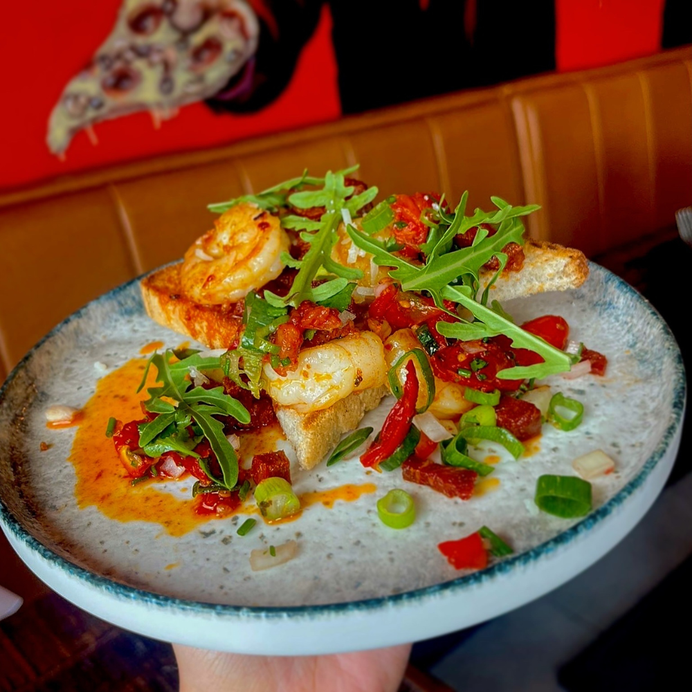 Garlic Chorizo Prawns