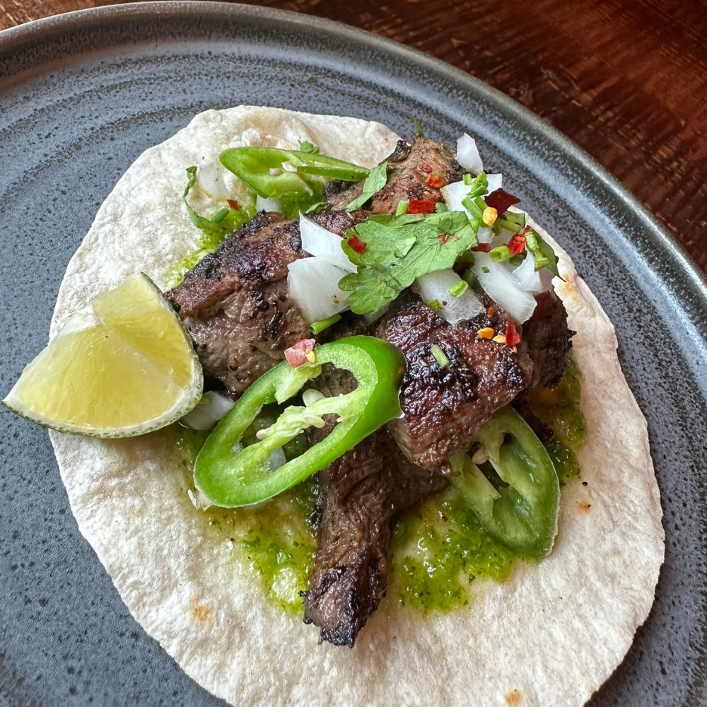 Steak Chimichurri Taco